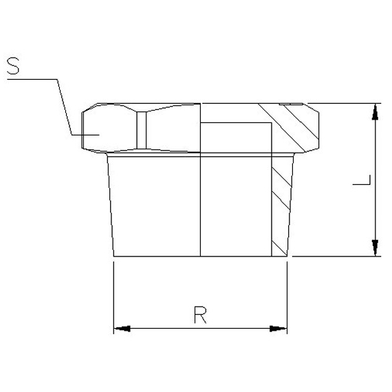 Capac inox 1 M Genebre, 3 image