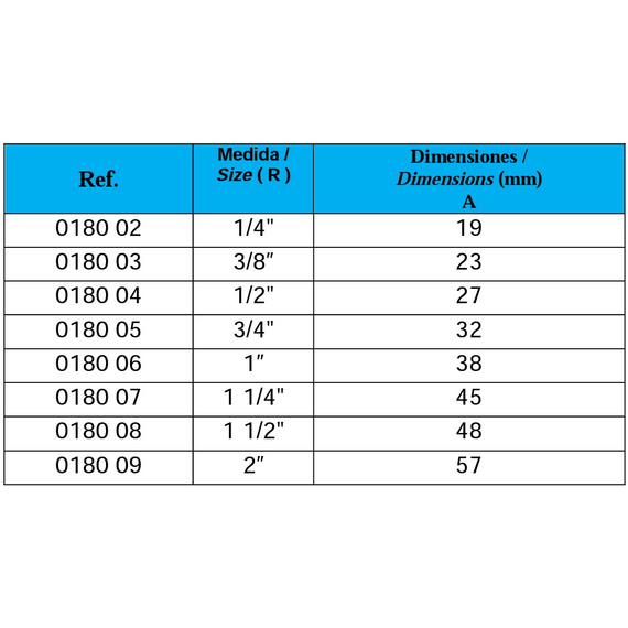 Cruce inox 1/2 Genebre, 2 image