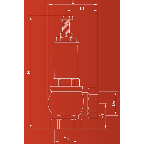 Клапан сброса давления 1 х 1 OR, изображение [1] фото
