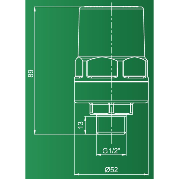 Амортизатор гидроудара "Hammer Stop" 1/2" OR, изображение [1] фото