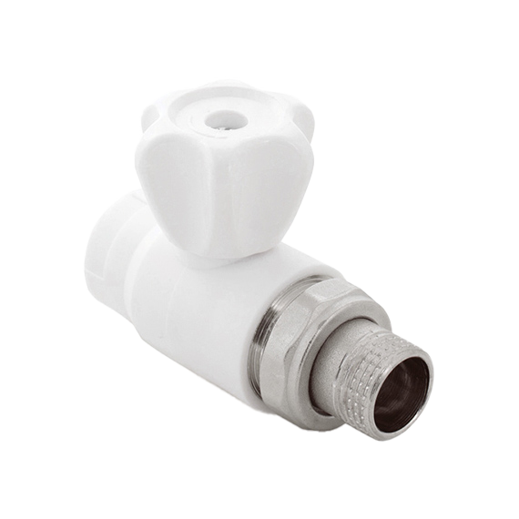 Robinet sferic pentru radiator, 20х1/2, drept, Rosturplast (60/10)