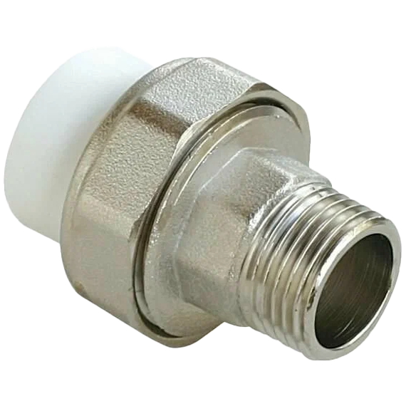 Mufă combinată conector (americană) 25x3/4M PN25 Rosturplat (100/10)