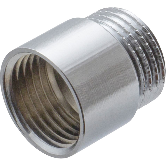 Удлинитель 1/2" x15мм MF хром. Ростурпласт фото