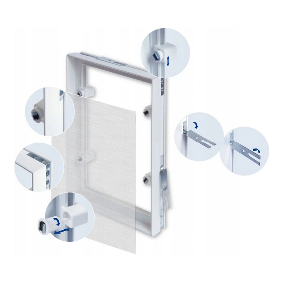 Capac mascare sub plăci 20x40 Awenta, 2 image