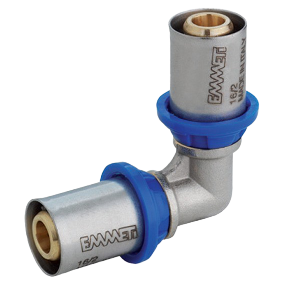 Colț de press (pex-al-pex) 20x20 Emmeti