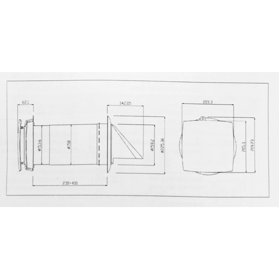 Рекуператор комнатный CH-HRV070K EASY VENT Cooper&Hunter, изображение [1] фото