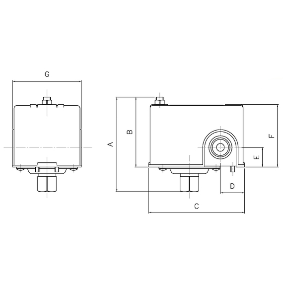 Releu de presiune 4 bar Genebre (1/4"), 2 image