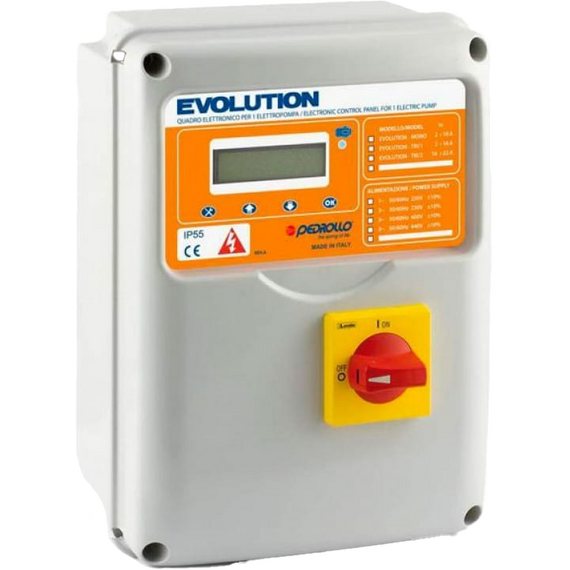 Panou de control monofazat (2.2 kW) Evolution MONO Pedrollo