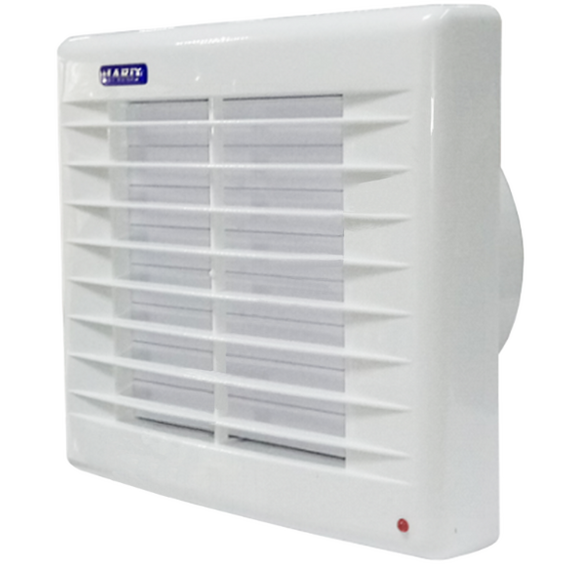 Ventilator de evacuare axial cu jaluzele automate Hardi 21x19 D150 C45