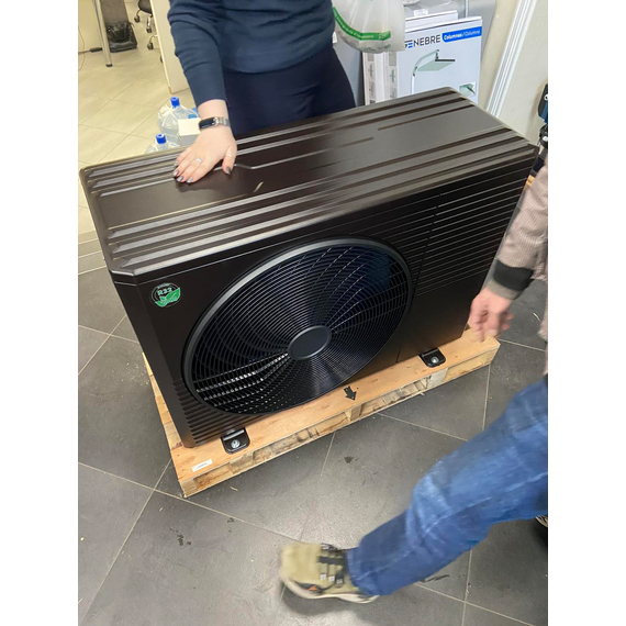 Тепловой насос моноблок 12,4 kW 220V R32  воздух - вода, Inverter KUBBER, изображение [1] фото