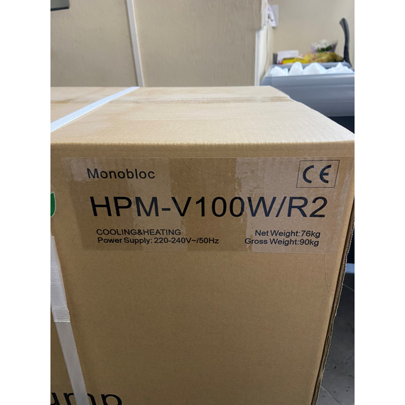 Тепловой насос сплит 12 kW 380V R32  воздух - вода, Inverter KUBBER, изображение [1] фото