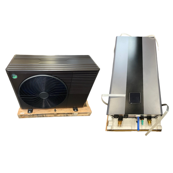 Тепловой насос сплит 12 kW 380V R32  воздух - вода, Inverter KUBBER, изображение [1] фото