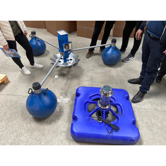 Импульсный аэратор для водоёмов HT-A-1.5, 220V/380V, 1.5KW KUBBER, 6 image