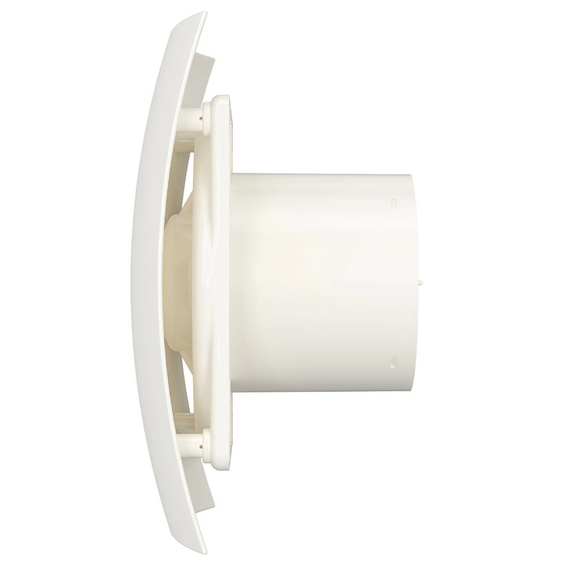Ventilator evacuare design cu supapa VentEurope FRESH 100 BD Ivory, 3 image