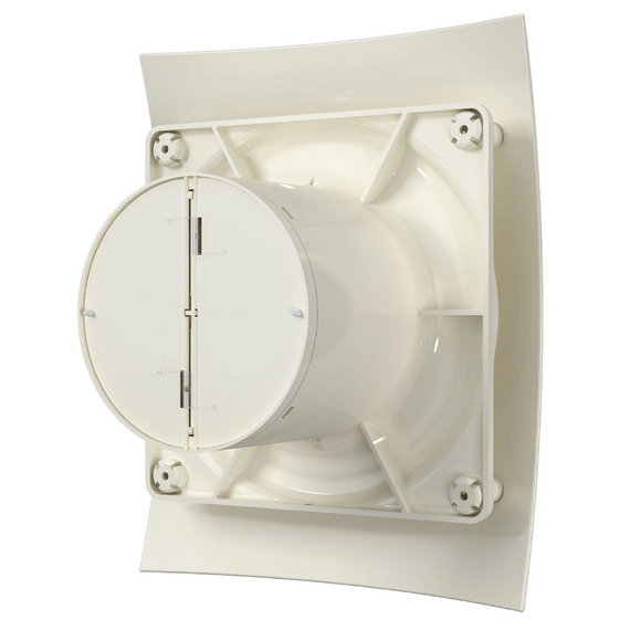 Ventilator evacuare design cu supapa VentEurope FRESH 100 BD Ivory, 4 image