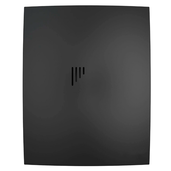 Ventilator evacuare design cu supapa VentEurope FRESH 100 BD Matt Black, 2 image