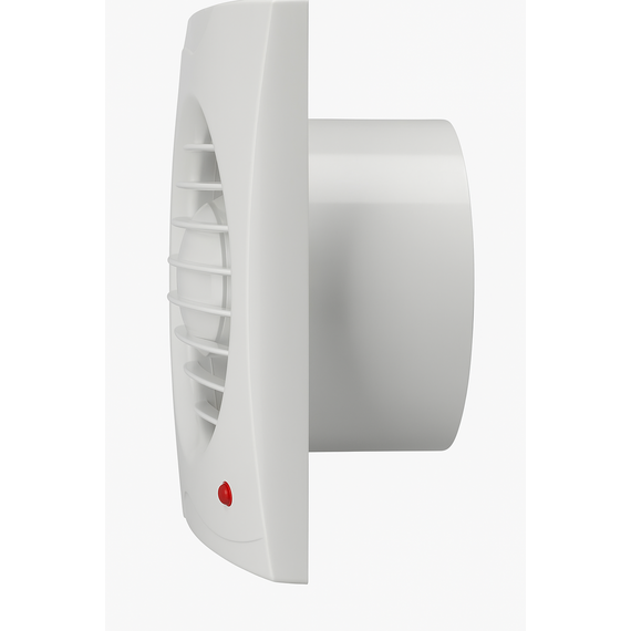 Осевой вытяжной вентилятор с таймером Awenta VECCO WV100T D100 White, изображение [1] фото