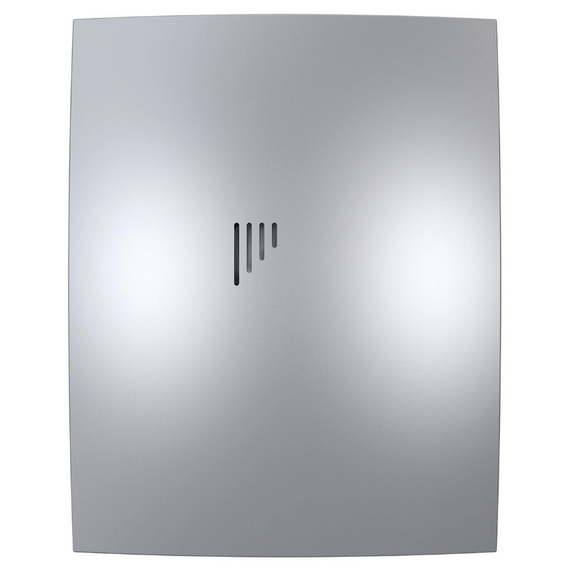 Ventilator evacuare design cu supapa VentEurope FRESH 100 BD Gray Metal, 2 image