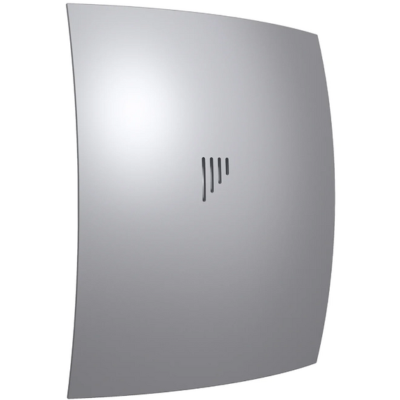 Ventilator evacuare design cu supapa VentEurope FRESH 100 BD Gray Metal