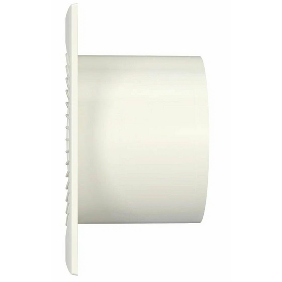 Ventilator evacuare design cu supapa VentEurope ELEGIA 100 BD D100 Ivory, 3 image