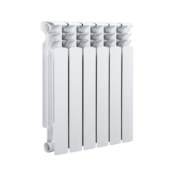 Биметаллический радиатор KUBBER KUB-500W/100 White фото