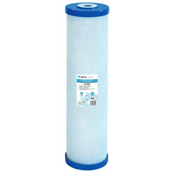Cartuş de cărbune activat sinterizat Big Blue 20" USTM