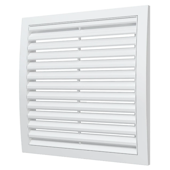 Grilă de ventilare din plastic ABS Era 2525РР 25x25 alb