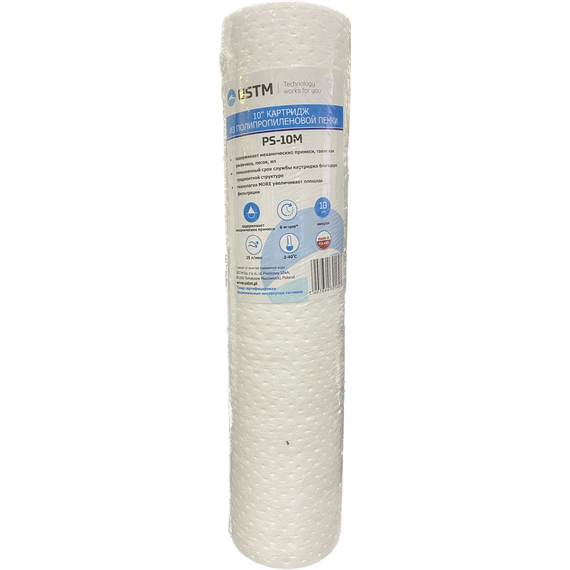 Картридж полипропилен 10'', 10mcr USTM фото