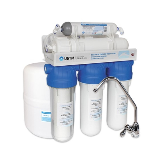 Sistem de osmoză inversă RO-5 cu pompă USTM
