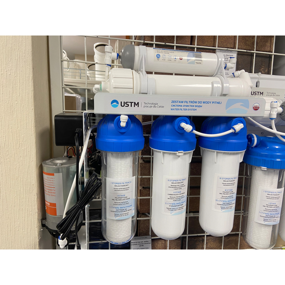 Sistem de osmoză inversă RO-5 cu pompă USTM, 5 image