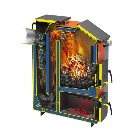 Твердотопливный котел 15 кВт Теплодар Куппер ЭКСПЕРТ-15, изображение [1] фото