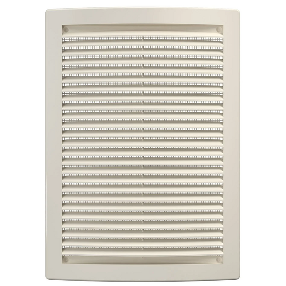 Grila de ventilație de evacuare din plastic ABS Era 1520РЦ 15x20 Ivory, 2 image