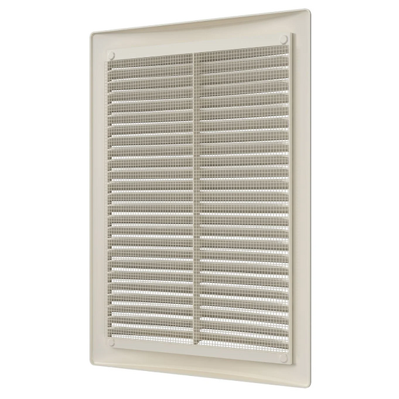 Grila de ventilație de evacuare din plastic ABS Era 1520РЦ 15x20 Ivory, 4 image