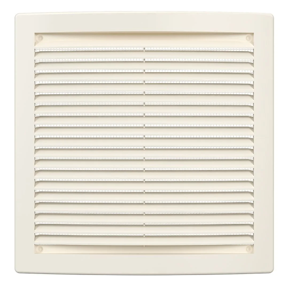 Grila de ventilație de evacuare din plastic ABS Era 2020РЦ 20x20 Ivory, 2 image