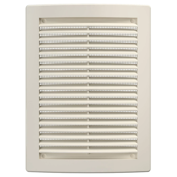 Grila de ventilație de evacuare din plastic ABS Era 2020РЦ 20x20 Ivory, 4 image