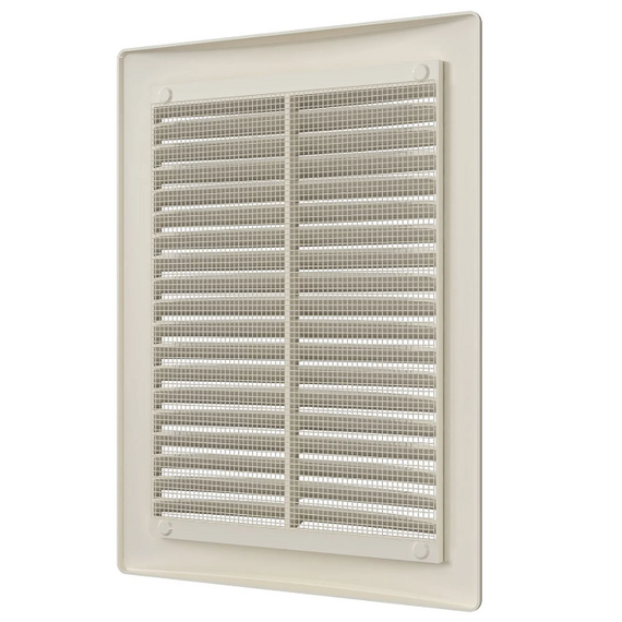 Grila de ventilație de evacuare din plastic ABS Era 2030РЦ 20x30 Ivory, 6 image