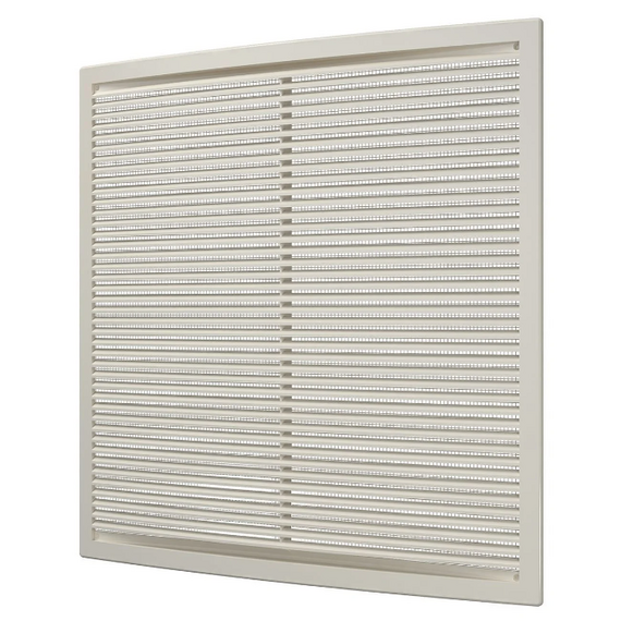 Вытяжная вентиляционная решетка из АБС-пластика Era 4444РЦ 44x44 Ivory фото