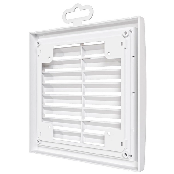 Grilă de ventilație de evacuare din plastic ABS Era 1515РР 15х15 Alb, 3 image
