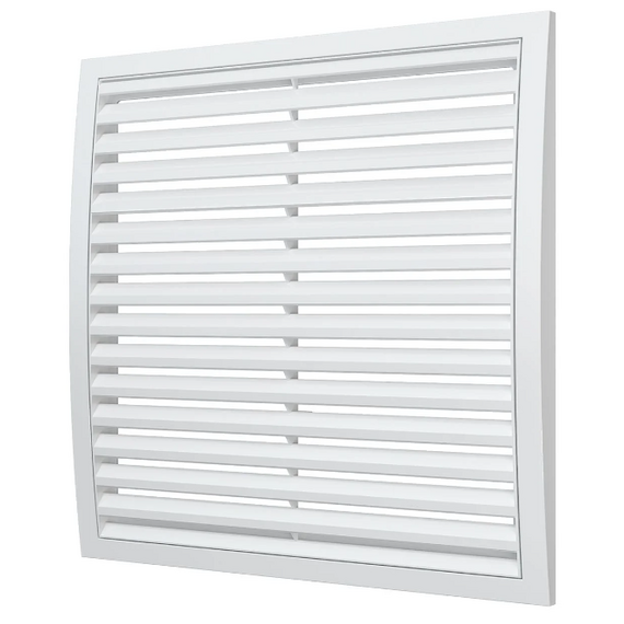 Вытяжная вентиляционная решетка из АБС-пластика Era 4040РР 40х40 White фото