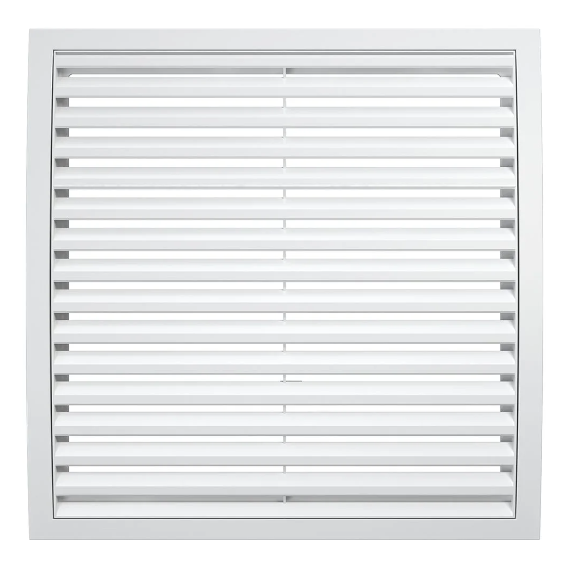 Вытяжная вентиляционная решетка из АБС-пластика Era 4040РР 40х40 White, изображение [1] фото