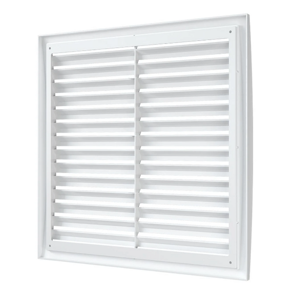Вытяжная вентиляционная решетка из АБС-пластика Era 4040РР 40х40 White, изображение [1] фото