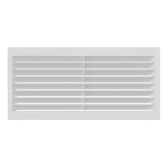 Grilă de ventilație evacuare din plastic ABS Era 1708С 17х8 Alb