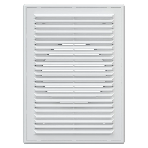 Вытяжная вентиляционная решетка из АБС-пластика с рамкой Era 1825R12F 18х25 D125 White фото