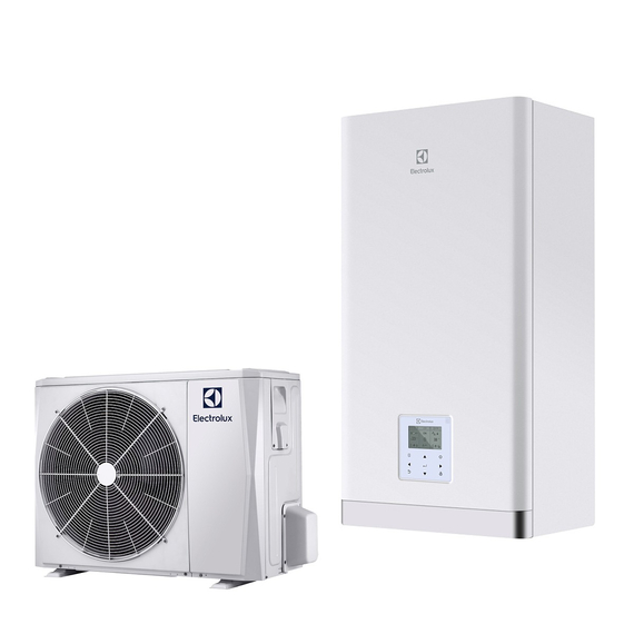 Тепловой насос сплит Electrolux 8 kW 220V R32  воздух - вода, Inverter EMHP-10V/N8 EEC, изображение [1] фото