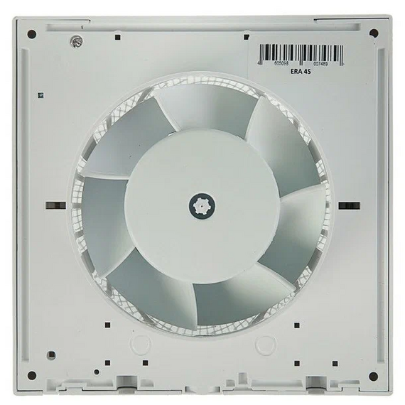 Ventilator de extracție axial cu plasă și senzor de umiditate ERA 4S HT D100 Alb, 3 image