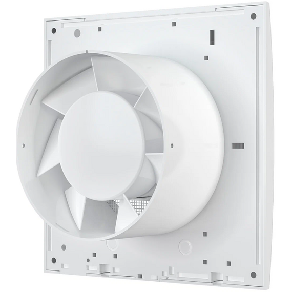 Ventilator de extracție axial cu plasă și senzor de umiditate ERA 4S HT D100 Alb, 7 image