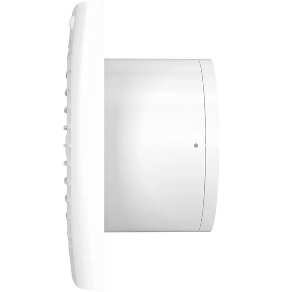 Ventilator axial de extracție cu clapetă de revenire și senzor de umiditate ERA 4C HT Era D100 alb, 3 image