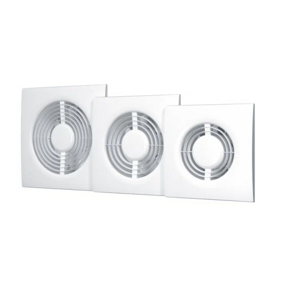 Ventilator axial de evacuare cu grilaj Era NEO 4S D100 Alb, 2 image