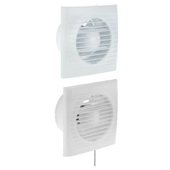 Ventilator axial cu întrerupător Auramax Optima 5-02 D125 Alb, 3 image