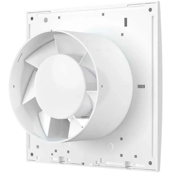 Ventilator axial cu clapetă de sens Auramax Optima 5C D125 Alb, 6 image